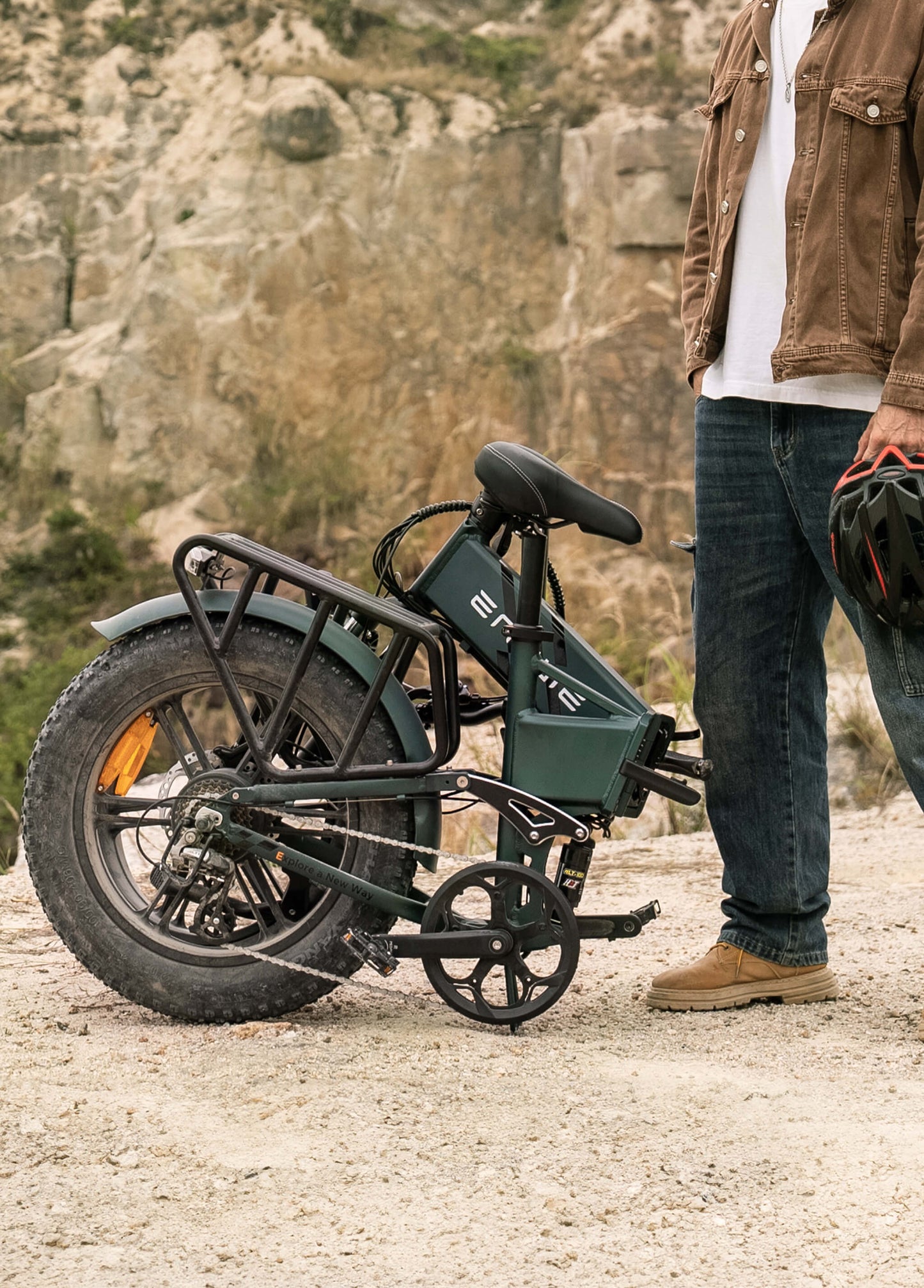 ENGINE PRO 2.0 Max Speed 25km/h Mileage 110km 75Nm High Torque Folding E-bike