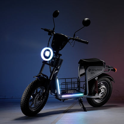 isinwheel H7Pro 1200W High-End Commuting Electric Scooter with Seat