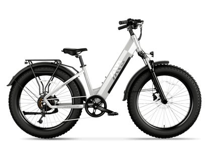 TST® Dreamer 26" Step-Thru Fat Tire Electric Bike