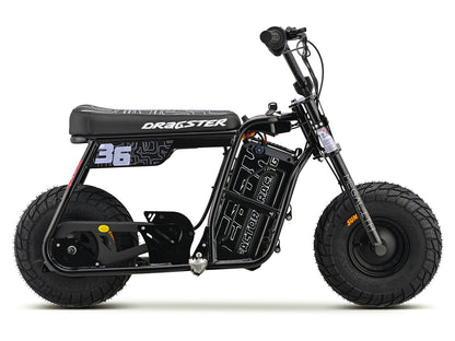 EBOX Dragster Mini Bike - 2000w Micro Ebike 16x4 Electric eMoto Style Electric Minibike