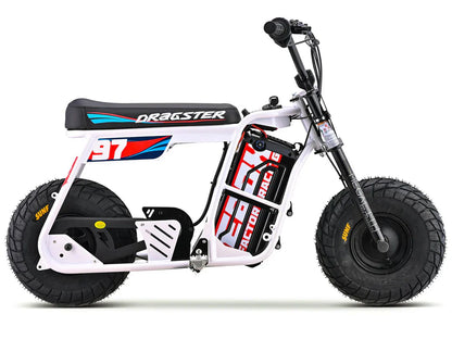 EBOX Dragster Mini Bike - 2000w Micro Ebike 16x4 Electric eMoto Style Electric Minibike