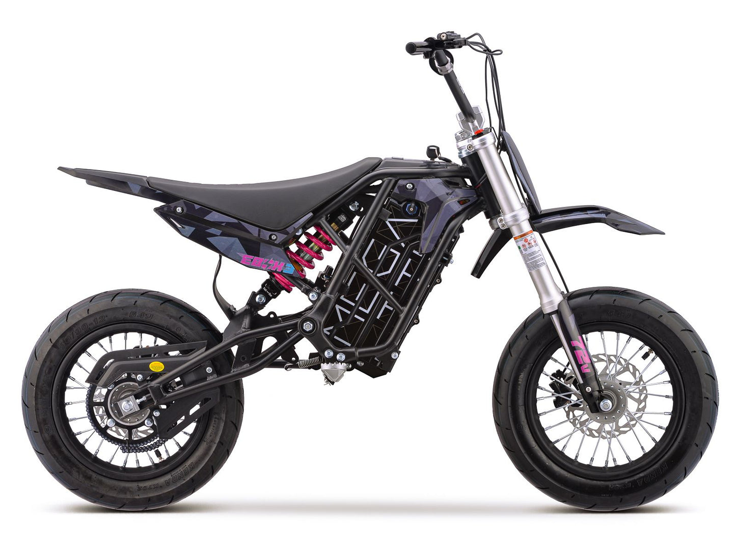EBOX3 - Stomp EBOX Electric Pit Bike - 72V - ELECTRIC PIT BIKE KIT BIKE