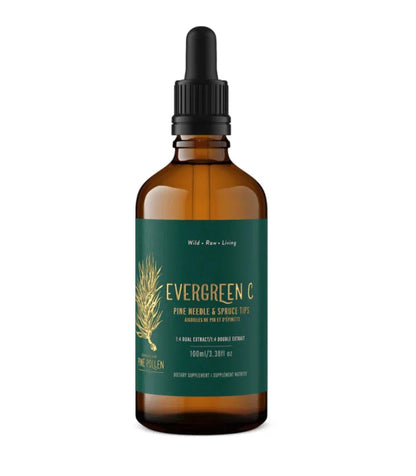 Pine Needle and Spruce Tip Tincture- Evergreen C- 1:6 (100ml/3.4 fl.oz)