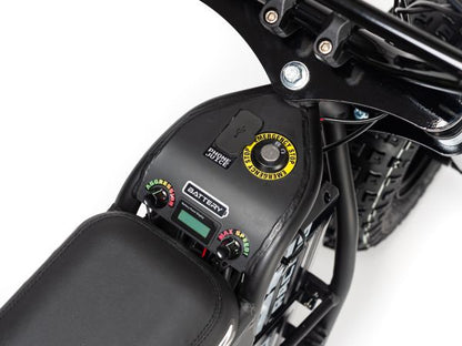 EBOX Dragster Mini Bike - 2000w Micro Ebike 16x4 Electric eMoto Style Electric Minibike