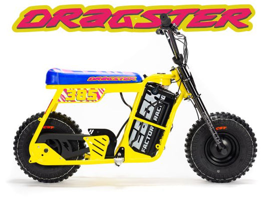 EBOX Dragster Mini Bike - 2000w Micro Ebike 16x4 Electric eMoto Style Electric Minibike