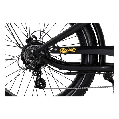 REVI Cheetah PLUS 750w Step Over Ebike 26x4 Fat Tire Electric Vintage eBike
