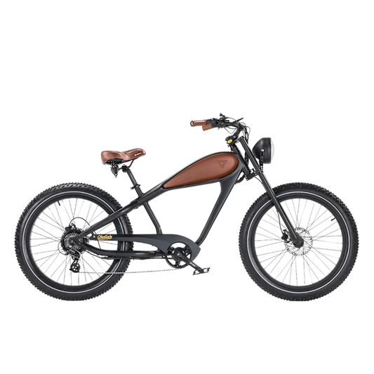 REVI Cheetah PLUS 750w Step Over Ebike 26x4 Fat Tire Electric Vintage eBike