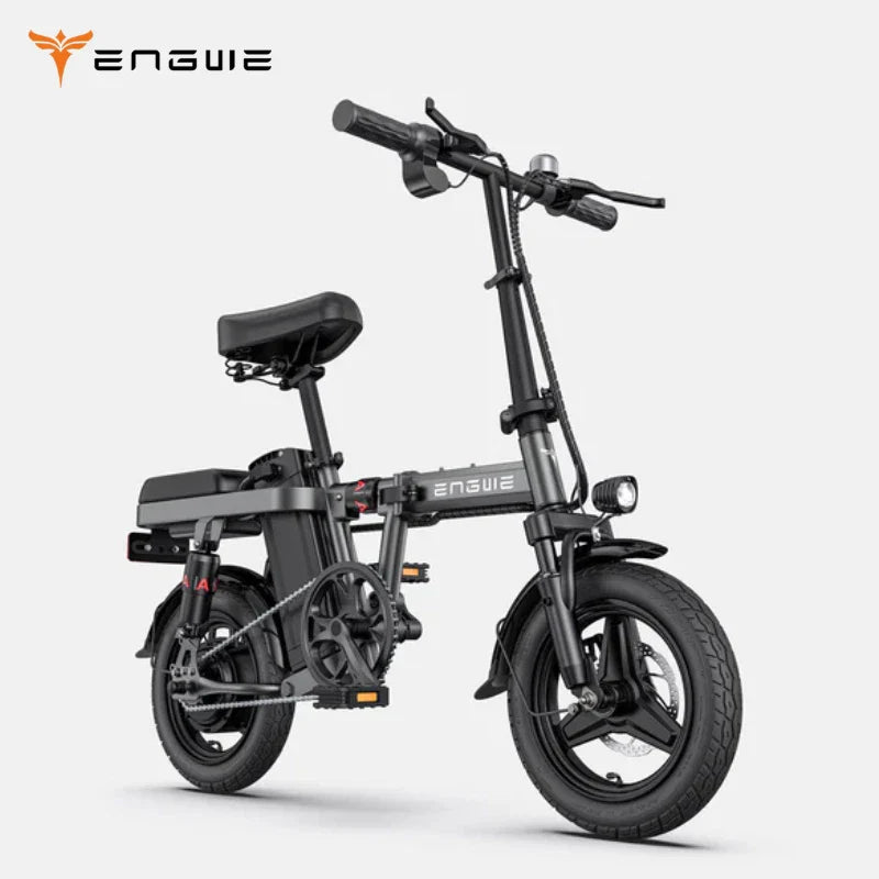 ENGWE Foldable Electric Bicycle 48V 10AH 22Mile E-Bike For Adult 32KM/H T14 Bike
