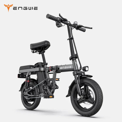 ENGWE Foldable Electric Bicycle 48V 10AH 22Mile E-Bike For Adult 32KM/H T14 Bike