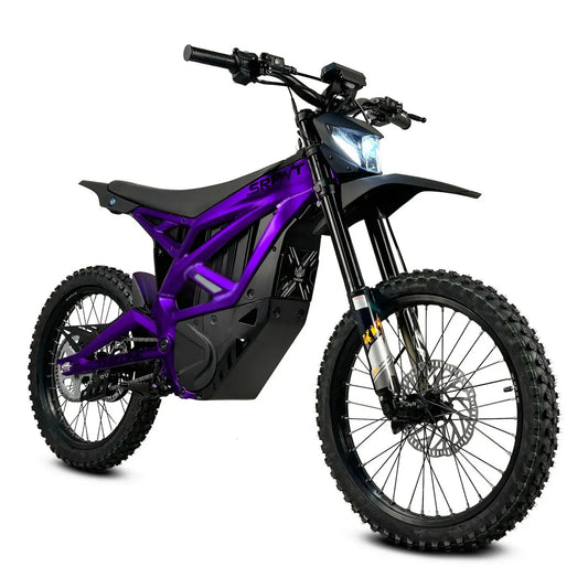 Throne SRPNT Grape Soda Electric Dirt Bike – 12,500W Off-Road Powerhouse with 72V Battery