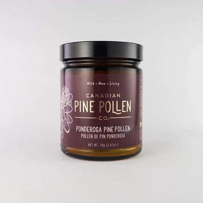 Wild Ponderosa Pine Pollen Powder -  Certified Organic (70g-2.5oz)