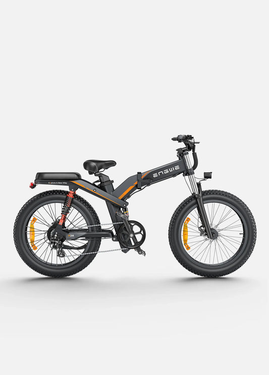 ENGWE X24 25 km/h 29.2Ah Dual Batteries Triple Suspension Foldable E-bike